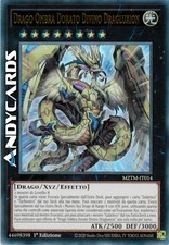 DRAGO OMBRA DORATO DIVINO DRAGLUXION • Ultra R • MZTM IT014 • 1Ed • Yugioh!