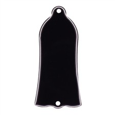NUOVO 2 strati semplice nero Bell Truss Rod Cover per Gibson SG/Les Paul/Bass