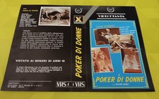 Poker Di Donne - Karin Schubert - Marina Lotar - Cult XXX - SOLO COVER NO VHS 