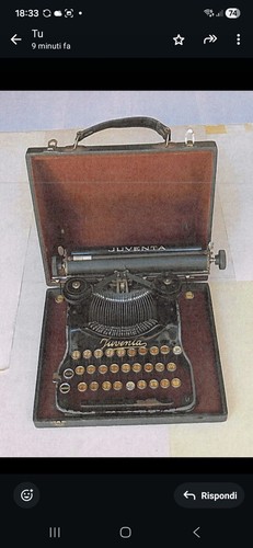Antica macchina scrivere - antica, da