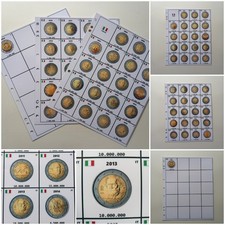 Fogli per Collezione 2€ Euro