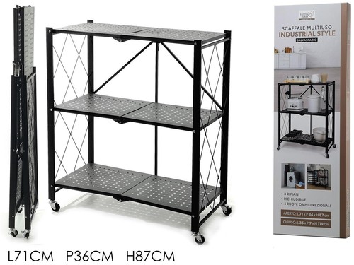 Scaffale libreria pieghevole