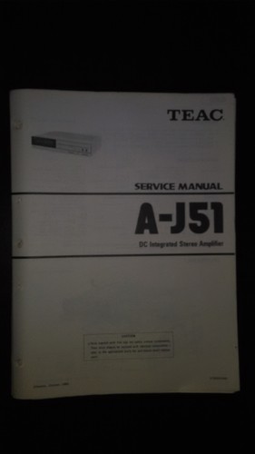 Teac j51 manuale - teac,