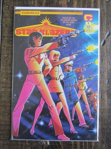 Comico 1989 star blazers - comico,