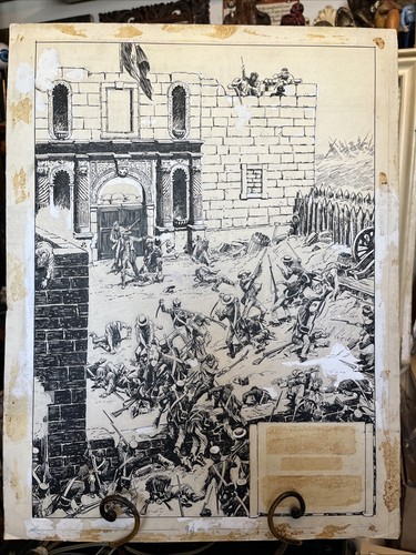 Originale 1955 alamo fumetto - originale,