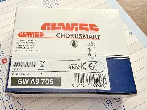 Interfaccia knx gwa9705 - knx/ip,