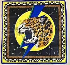 Foulard Wild motif Léopard