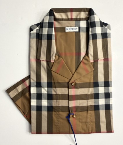 Camicia burberry elio toupe - camicia,
