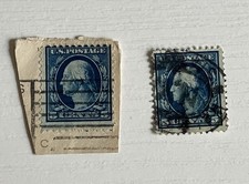 Set di 2 rari francobolli USA