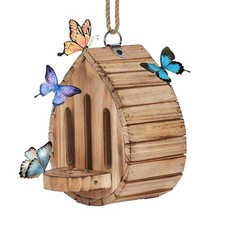 Mangiatoia in legno per