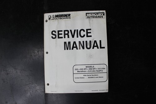 Mercury mariner manuale - mariner, di