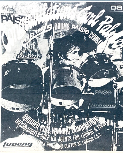 Carl palmer originale 1972 - palmer,