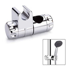 Gancio Supporto Doccia Cromato per Aste Saliscendi Scorrevole