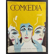 Rivista Comoedia n.16-17 - 1925 - In Questo Numero La Fabbrica dei Piavoli