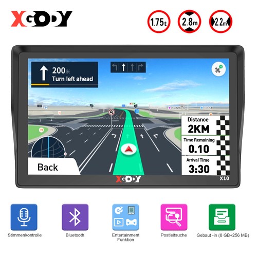 Xgody navigatore gps auto - 9'',