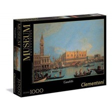 PUZZLE CANALETTO IL RITORNO DEL BUCINTORO 1000 PZ CLEMENTONI MUSEUM COLLECTION
