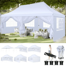 Gazebo pieghevole pop up 3mx6m