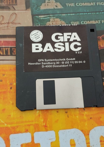Gfa basic atari - v,