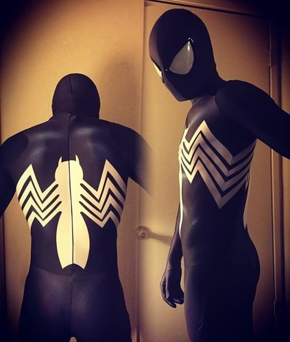 Black venom cos - black, jumpsuit