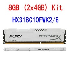 Kingston HyperX FURY 8GB 2x 4GB DDR3 1866MHz HX318C10FWK2/8 PC3-14900U PC RAM IT