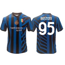 Maglia Bastoni Inter Home 2024 2025 Nerazzurra ufficiale Alessandro Due Stelle