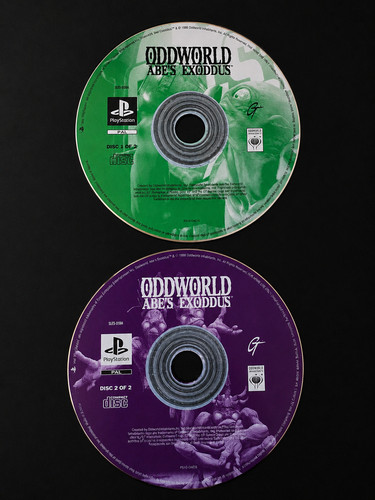 Oddworld abe exoddus ps1 - oddworld,