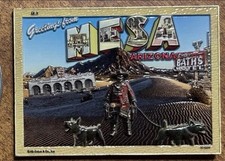 Moneta sfida cartolina polizia