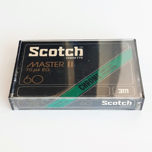 Audio cassette scotch - cassette, master