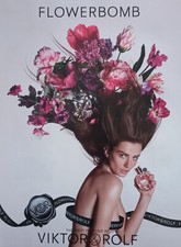 Pubblicità Italian 2017 Profumo VIKTOR & ROLF Flowerbomb the first perfume