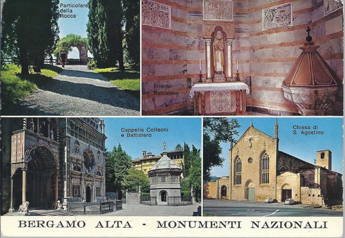 Bergamo alta monumenti - bergamo,