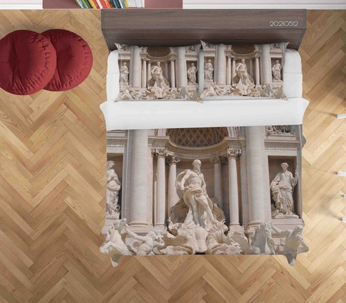 Set copripiumino statue - set, 3d
