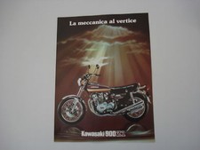 advertising Pubblicità 1975 MOTO KAWASAKI 900 Z1