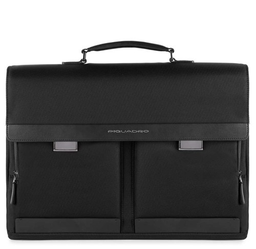 Piquadro black shoulder - piquadro, bag