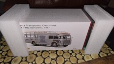 1:18 CMC M-271 Ferrari furgone da corsa Fiat Bartoletti CLEAR FINISH NUOVO & IMBALLO ORIGINALE