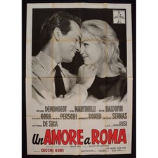 manifesto UN AMORE A ROMA