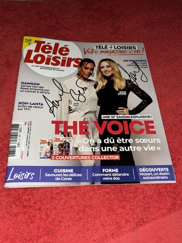 Magazine dédicacé autograph - magazine,