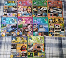 RETRO COMPUTER numeri 0 - 9