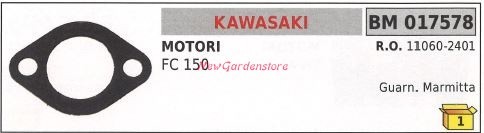 Guarnizione marmitta kawasaki - guarnizione,