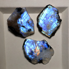 Set lastre di pietra di luna