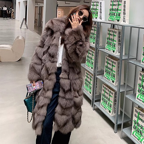 Cappotto donna pelliccia - , di