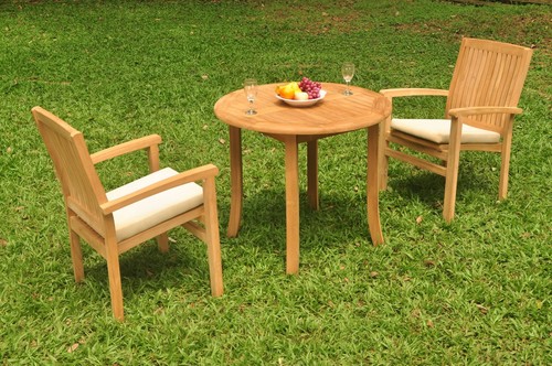 Set pranzo 3pz grado teak - set,