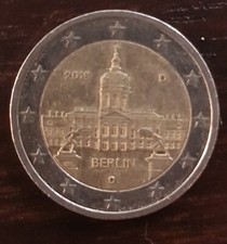  Moneta 2 due euro Berlino castello di Charlottenburg 2018 Germania 