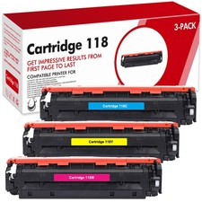 3pk color toner for - for, 118