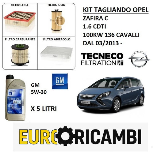 Tagliando filtri 5lt - e,
