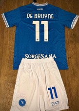 Maglia con Pantaloncini Napoli De Bruyne 11 2025/2026 Home