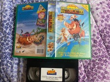 VHS In giro per il mondo con Timon e Pumbaa Cartoni Video Animati Anime Disney