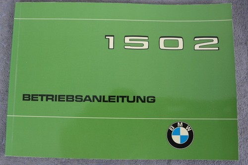 Bmw 1502 1975 manuale - "xi, 1975"