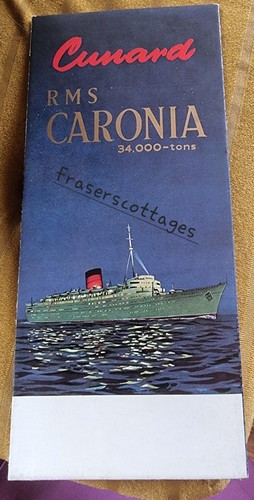 1950 caronia cunard - 1950's, r.m.s.