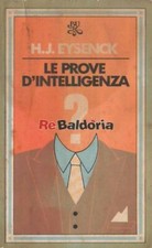 Le prove d'intelligenza Rizzoli Eysenck Hans Jürgen Psicologia 