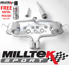 Impianto di scarico Milltek Mini Cooper S R53 inox gatto posteriore risuonato MK1 02-06